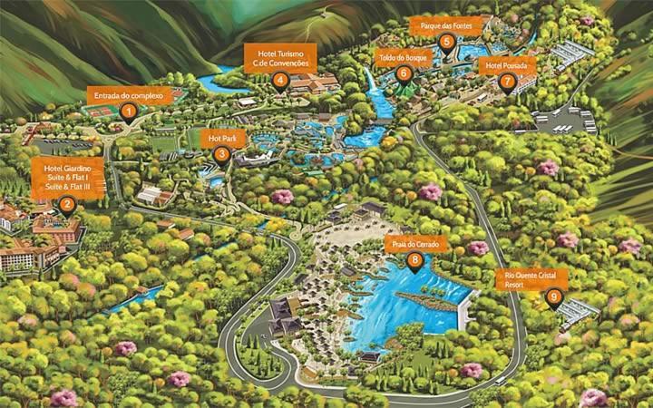 Recanto Das Aguas Rio Quente Ngoại thất bức ảnh
